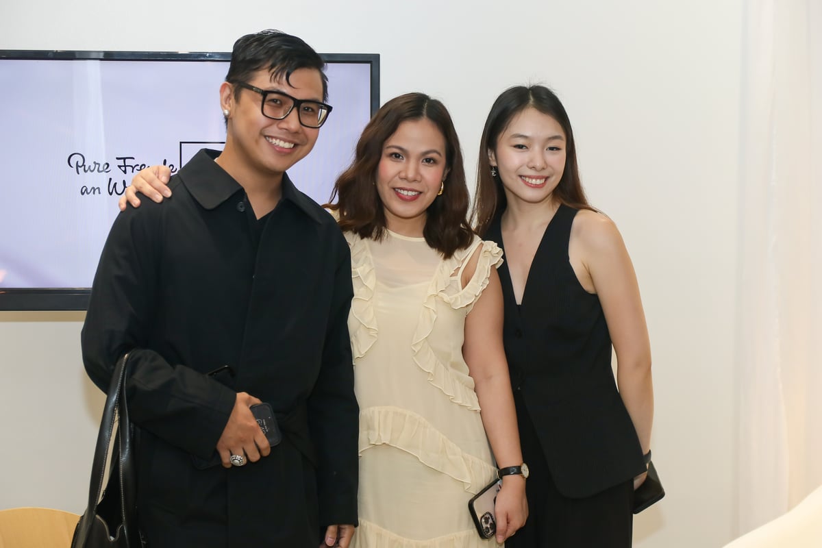 Adam Pereyra, Rita Sanchez and Maria Gan